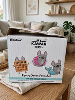 Paladone My Kawaii Fancy Dress Frenchie Mug With 6 Re-Usable Costume Stickers