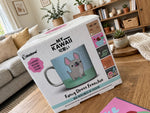 Paladone My Kawaii Fancy Dress Frenchie Mug With 6 Re-Usable Costume Stickers