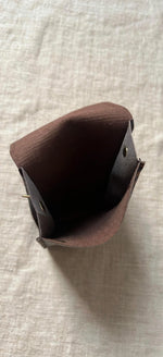 Brown Monogram Phone Pouch Bag | Mini Crossbody Chain Bag Gold Clasp Small Purse
